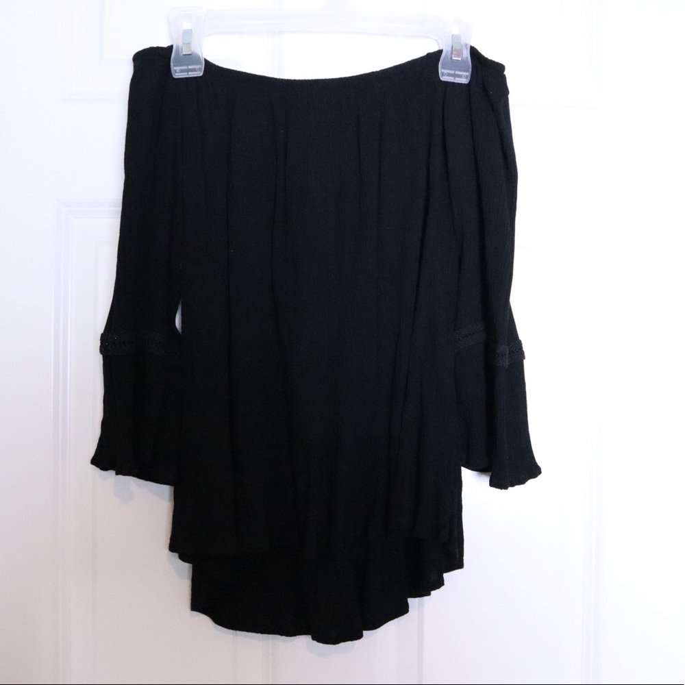 Off the Shoulder Bell Sleeve Top